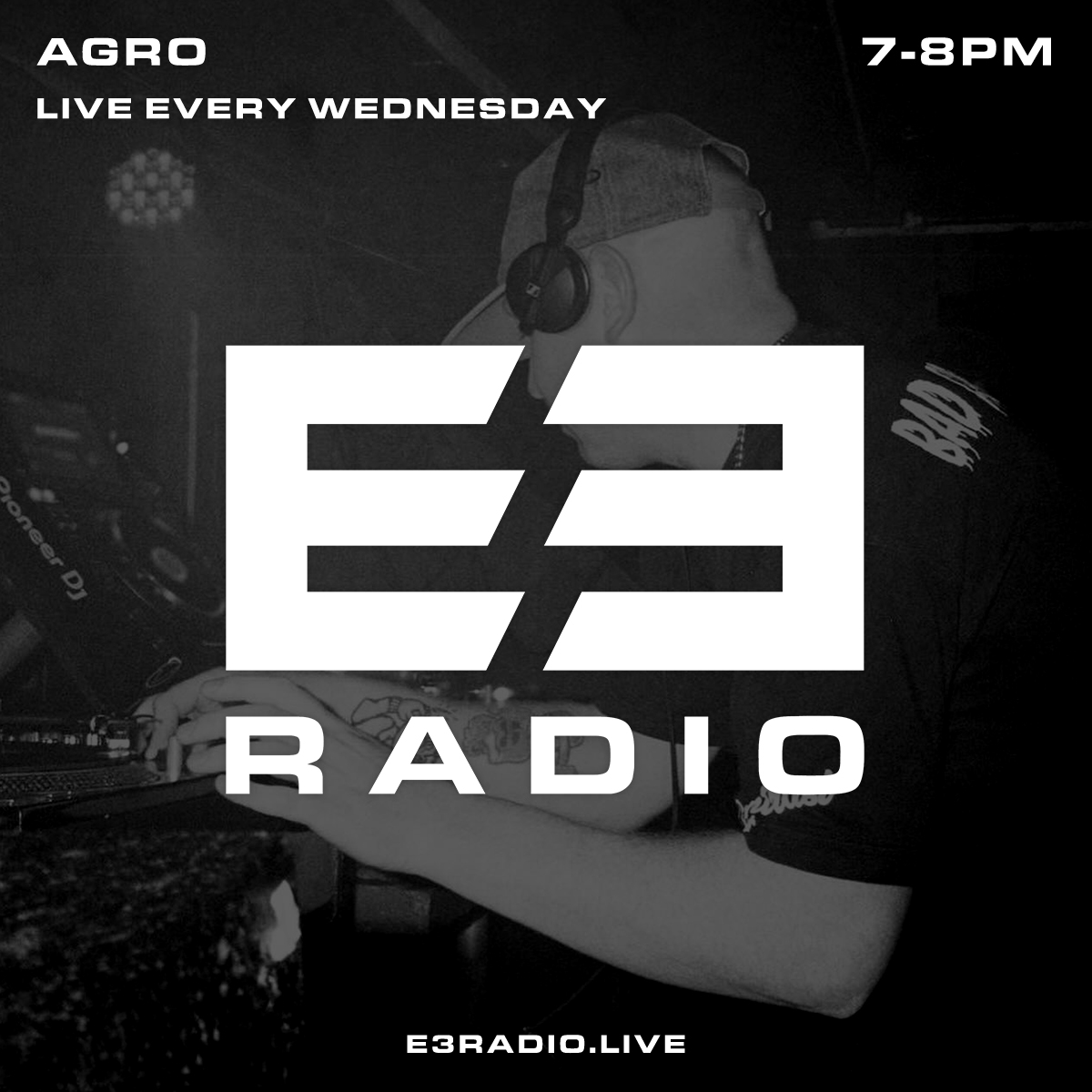Agro live DJ mix on E3 Radio