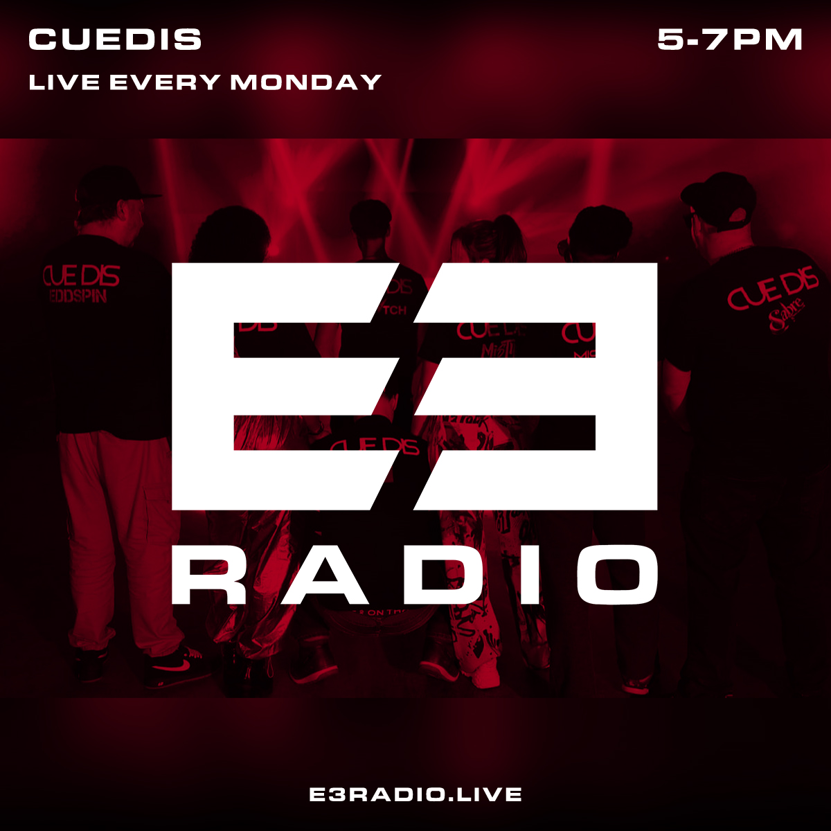 CUEDIS live DJ mix on E3 Radio