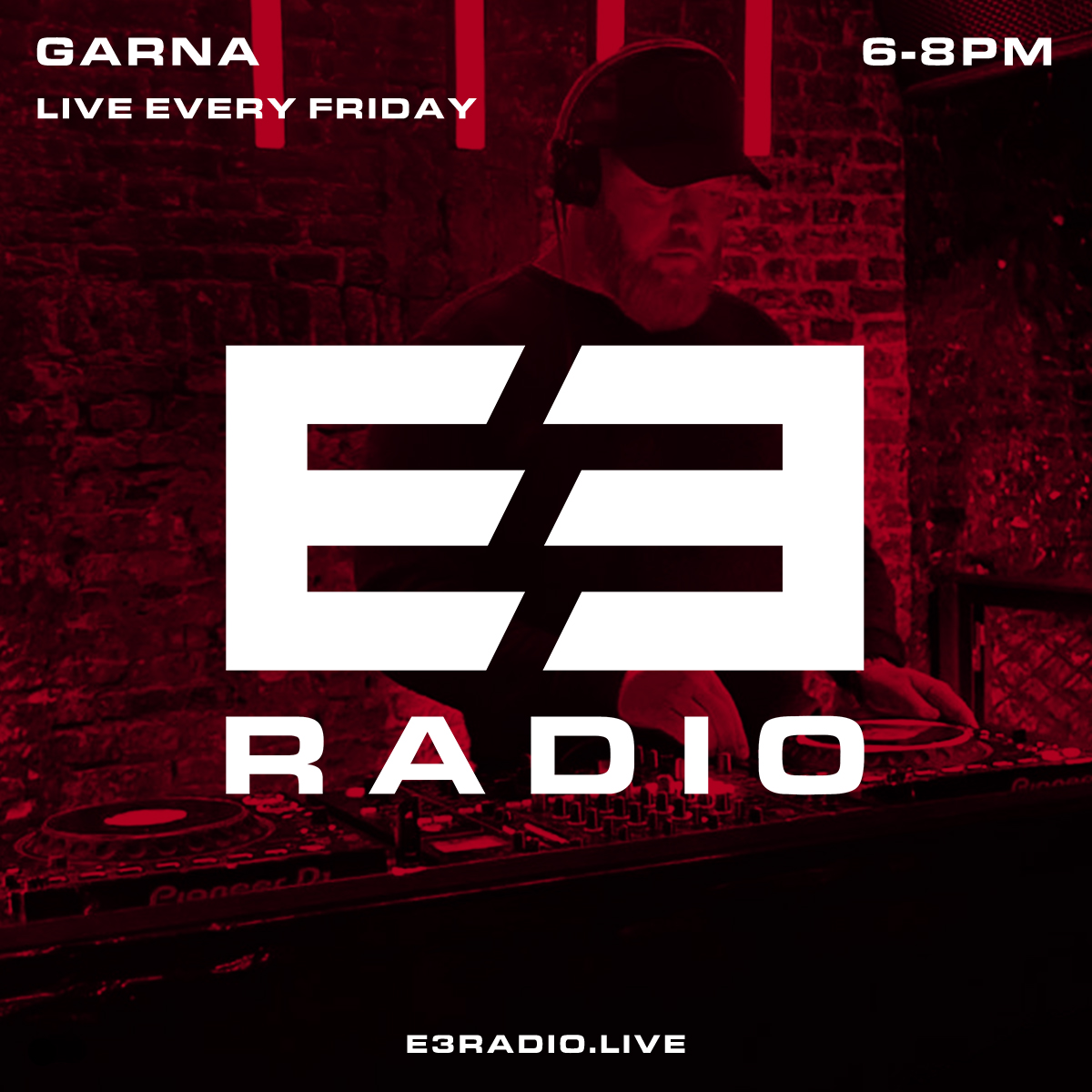 Garna live DJ mix on E3 Radio