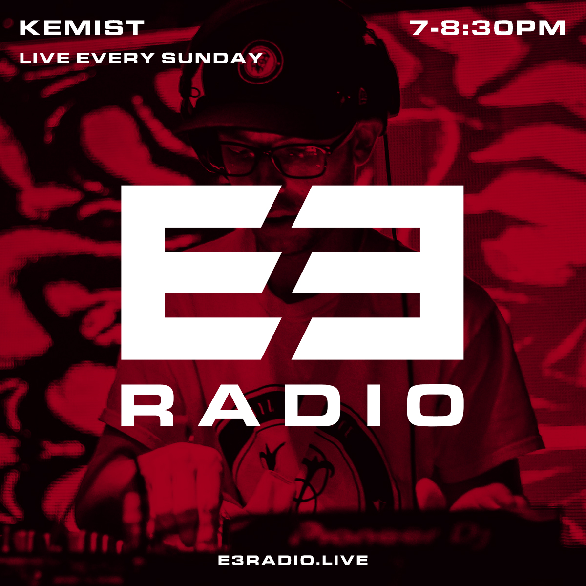 Kemist live DJ mix on E3 Radio